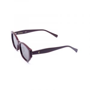 Katz Luxury Cat-Eye Sunglasses De Noblag Red Wine Acetate Nylon Lenses