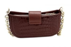 Lovitt Best Luxury Women's Shoulder Bags De Noblag Chestnut Genuine Leather