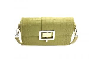 Noblag Luxury Women's Lovitt Best Crossbody Yellow genuine Leather Bags