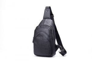 Noblag Dan Luxury Men's Crossbody Shoulder Bags Sling Chest Bags Black