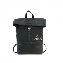 Noblag Topo Daypack Backpack Roll-Top Closure Black 24L Pack