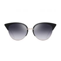 Noblag Cat-Eye Sunglasses Acetate Black/Brown Gradient Lenses