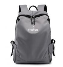 Noblag City Pack Laptop Backpack Grey Nylon Waterproof Daily Pack Unisex