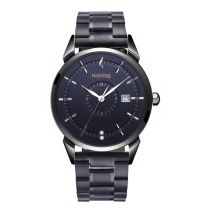 Noblag Black Tone Stainless Men’s Watch N- Classic 38mm Black Dial Black Band 