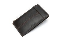 Noblag Travel Leather Men’s Wallet Double Fold Card Holder