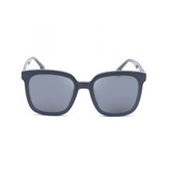 Noblag Ode Square Unisex Sunglasses Acetate Black Nylon Polarized Lenses 56mm